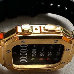 SEIZEHE RUGGED LUXURY BAND CASE /COMPATIBLE WITH APPLE WATCH /SERIES / 7/8 45mm